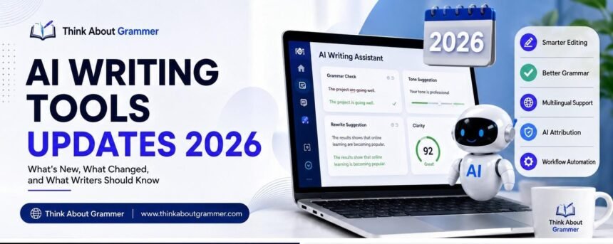AI Writing Tools Updates 2026