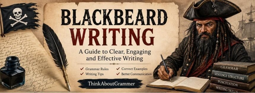 Blackbeard Writing