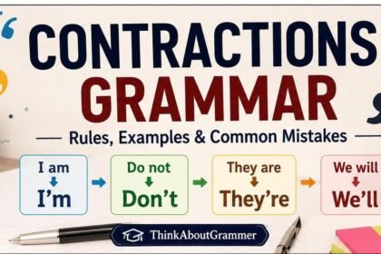 Contractions Grammar