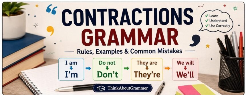 Contractions Grammar