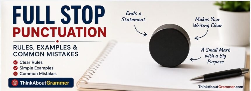 Full Stop Punctuation