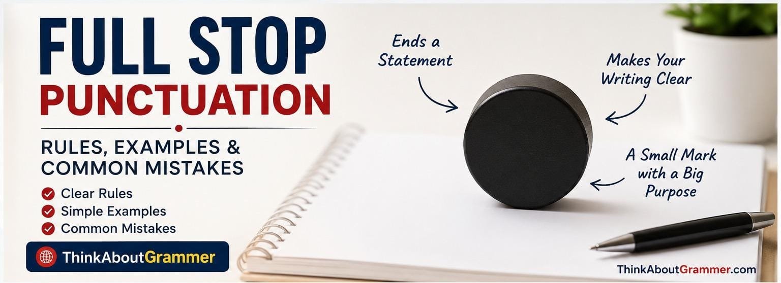 Full Stop Punctuation