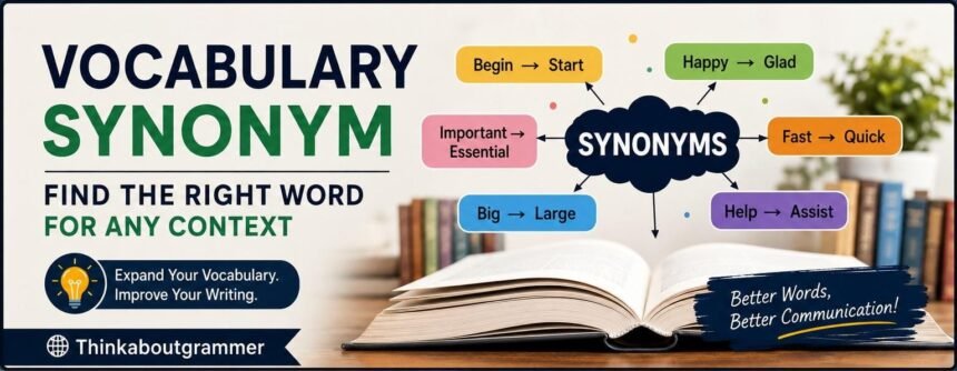 Vocabulary Synonym