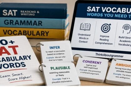 SAT vocabulary words