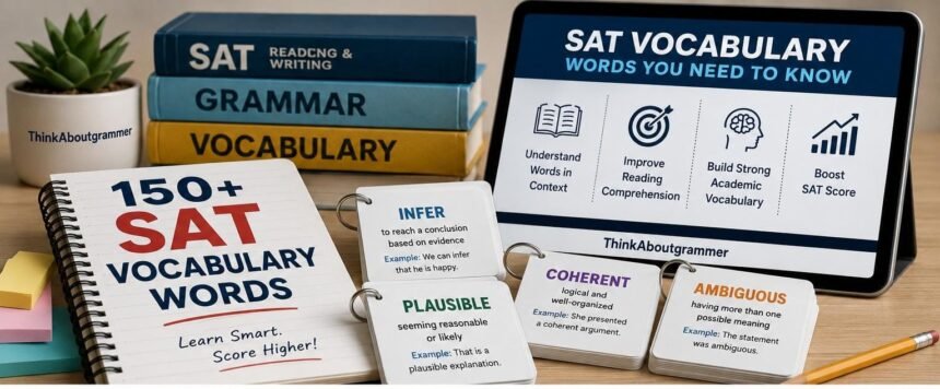 SAT vocabulary words