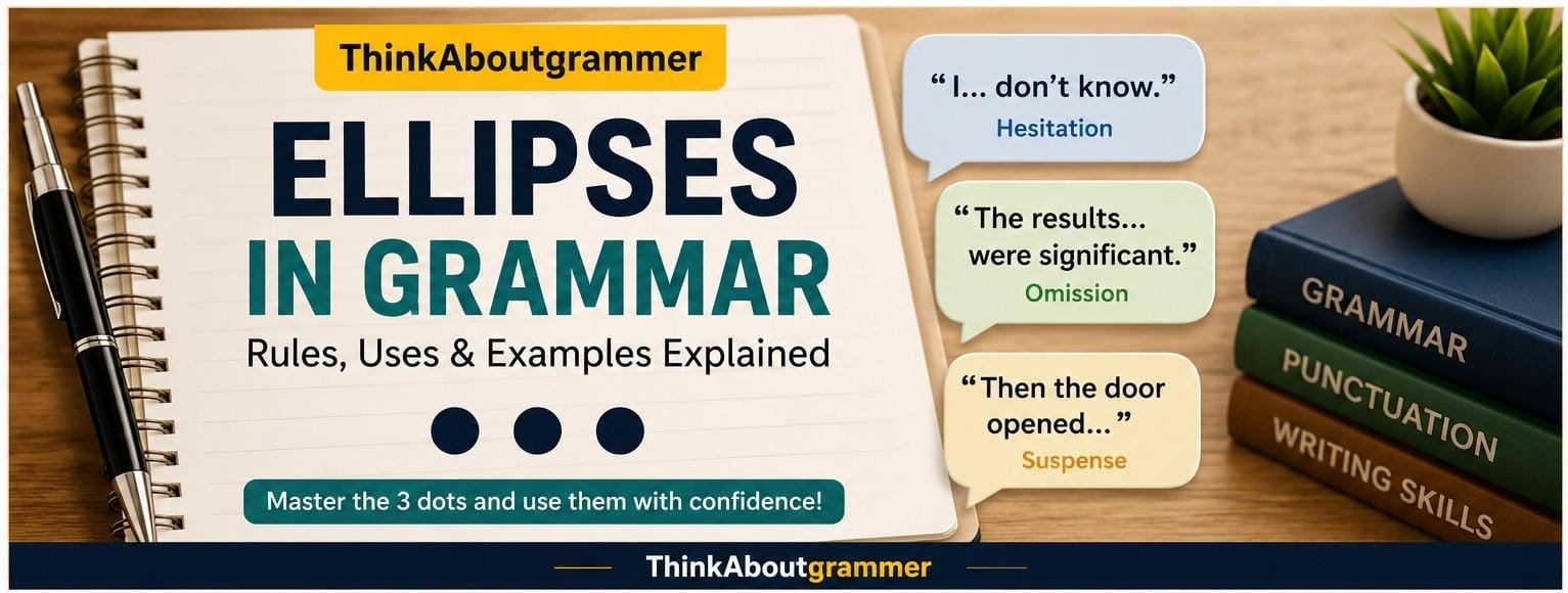 Ellipses in Grammar