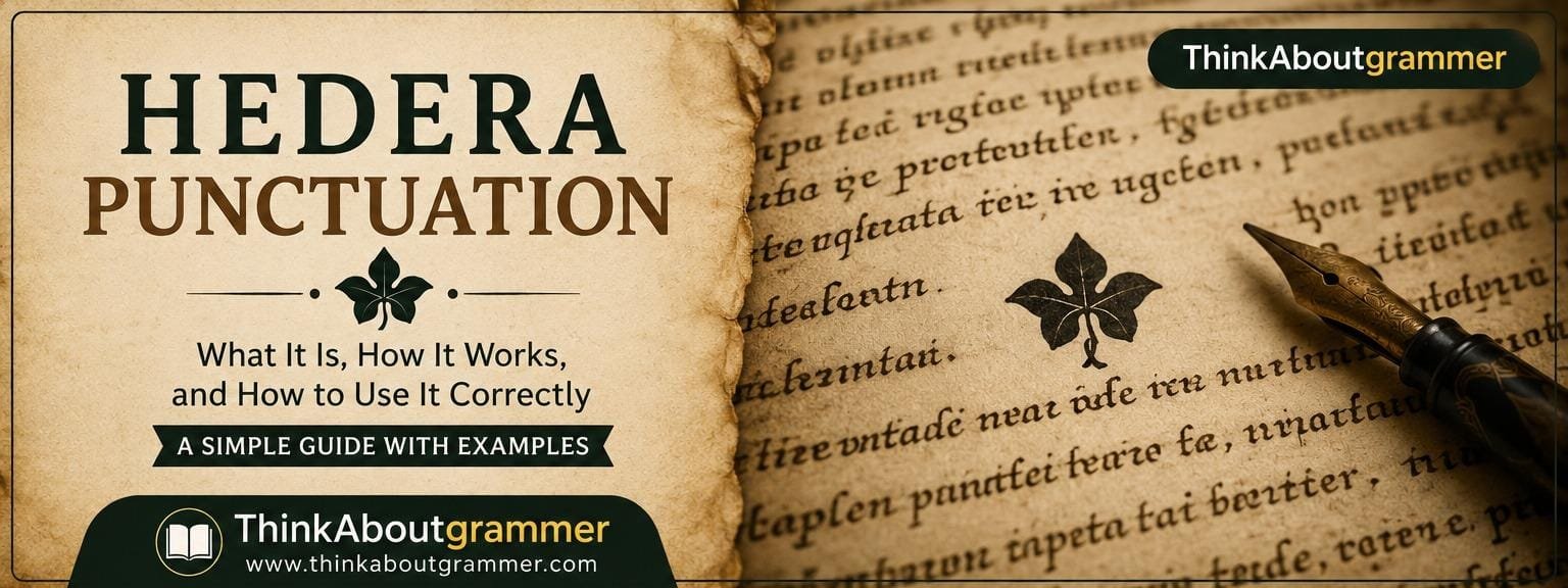 Hedera Punctuation