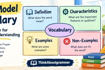 Frayer Model Vocabulary