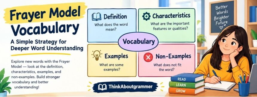 Frayer Model Vocabulary