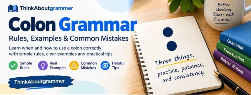 Colon Grammar